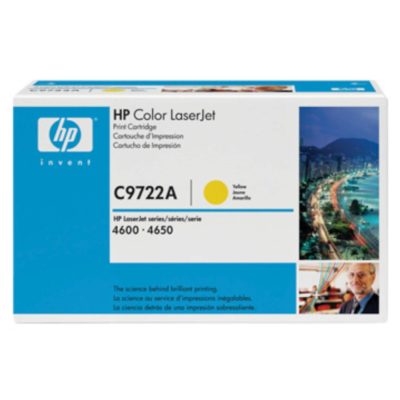 Hp 641A Toner, Yellow Single Pack, C9722A Hp 641A Toner, Yellow Single Pack, C9722A